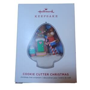 Hallmark Keepsake Ornament 2019 Cookie Cutter Christmas 8th eighth mouse series